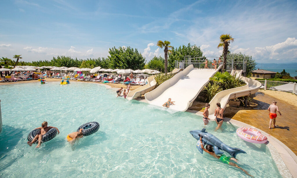 Camping Lido aan het Gardameer vlakbij lazise en bardolino