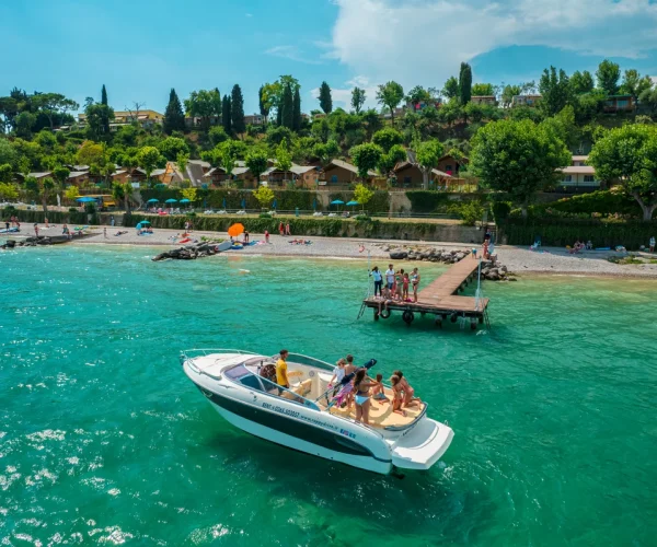 Camping Riva Blu in Italië gardameer