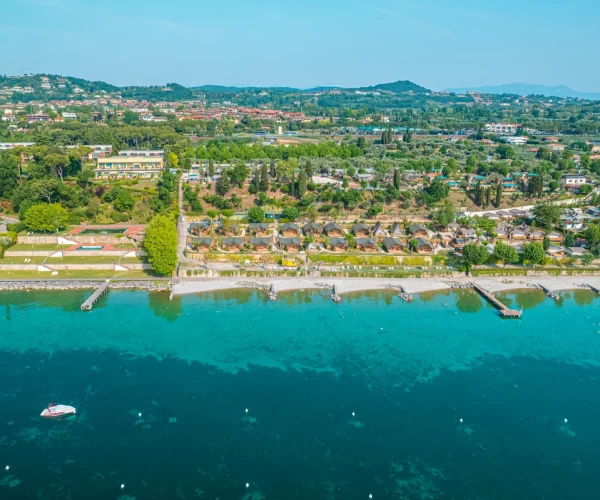 Camping Riva Blu in Italië uitzicht over de oceaan